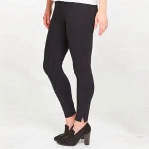 🔥 SPANX Black Ankle Length Ponte Split Hem Ankle Leggings